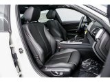 2017 BMW 3 Series 328d Sedan Black Interior
