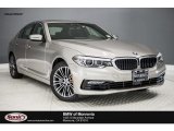 2017 BMW 5 Series Cashmere Silver Metallic