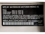 2017 5 Series Color Code for Cashmere Silver Metallic - Color Code: A72