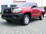 2008 Impulse Red Pearl Toyota Tacoma Regular Cab #11892287