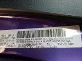 2017 Wrangler Unlimited Color Code for Extreme Purple - Color Code: PHG