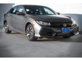 2017 Polished Metal Metallic Honda Civic LX Hatchback w/Honda Sense #119084353