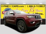 2017 Velvet Red Pearl Jeep Grand Cherokee Limited 4x4 #119090513