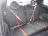 2017 Fiat 500 Abarth Rear Seat