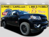 2017 Black Chevrolet Colorado Z71 Crew Cab 4x4 #119090504