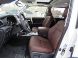 2017 Toyota 4Runner Limited Redwood Interior