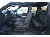 2017 Ford F150 XLT SuperCab 4x4 Black Interior