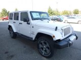 2017 Jeep Wrangler Unlimited Sahara 4x4 Front 3/4 View