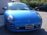 Chrome Blue Pearl Mitsubishi Eclipse in 2002