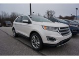 2017 Ford Edge White Platinum Metallic