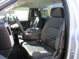 2017 Chevrolet Silverado 2500HD LT Regular Cab 4x4 Jet Black Interior