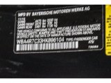 2017 4 Series Color Code for Black Sapphire Metallic - Color Code: 475