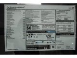2017 BMW 4 Series 430i Coupe Window Sticker