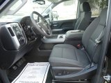 2017 Chevrolet Silverado 2500HD LTZ Crew Cab 4x4 Jet Black Interior