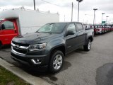 2017 Cyber Gray Metallic Chevrolet Colorado LT Crew Cab 4x4 #119188592