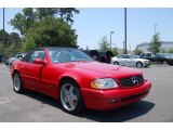 1999 Magma Red Mercedes-Benz SL 500 Roadster #11897818
