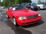 2001 Magma Red Mercedes-Benz SL 500 Roadster #11897779