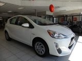 2016 Super White Toyota Prius c Three #119199490