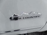 2017 Chevrolet Silverado 3500HD High Country Crew Cab Dual Rear Wheel 4x4 Marks and Logos