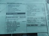 2017 Chevrolet Silverado 3500HD High Country Crew Cab Dual Rear Wheel 4x4 Window Sticker