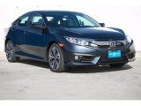 2017 Cosmic Blue Metallic Honda Civic EX-L Sedan #119222920