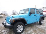 2017 Chief Blue Jeep Wrangler Unlimited Sport 4x4 #119242183