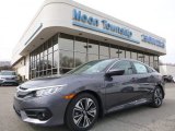 2017 Modern Steel Metallic Honda Civic EX-T Sedan #119242176