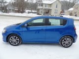 2017 Kinetic Blue Metallic Chevrolet Sonic LT Hatchback #119263621