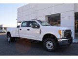 2017 Oxford White Ford F350 Super Duty XL Crew Cab 4x4 #119281127