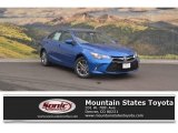 2017 Blue Streak Metallic Toyota Camry SE #119280849
