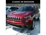 2017 Deep Cherry Red Crystal Pearl Jeep Cherokee Latitude 4x4 #119281366