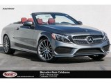 2017 Selenite Grey Metallic Mercedes-Benz C 300 Cabriolet #119281071