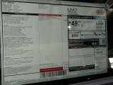 2017 Kia Niro EX Hybrid Window Sticker