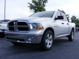 2009 Bright Silver Metallic Dodge Ram 1500 SLT Quad Cab #11892167