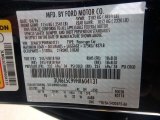 2017 MKZ Color Code for Midnight Sapphire Blue - Color Code: N1