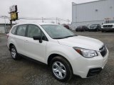 Crystal White Pearl Subaru Forester in 2017