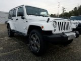 2017 Bright White Jeep Wrangler Unlimited Sahara 4x4 #119325180