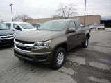 2017 Chevrolet Colorado WT Extended Cab Front 3/4 View