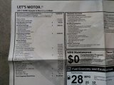 2017 Mini Hardtop Cooper S 2 Door Window Sticker