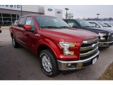 2017 Ruby Red Ford F150 Lariat SuperCrew 4X4 #119355233