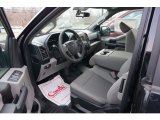 2017 Ford F150 XL SuperCab Earth Gray Interior