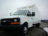 2017 Summit White Chevrolet Express Cutaway 3500 Moving Van #119355142