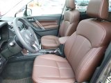 2017 Subaru Forester 2.5i Touring Saddle Brown Interior
