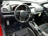 2017 Subaru Impreza 2.0i Sport 4-Door Black Interior