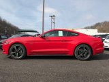 Race Red Ford Mustang in 2017