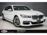 2017 Mineral White Metallic BMW 7 Series 740i Sedan #119355051