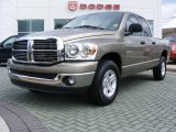 2008 Light Khaki Metallic Dodge Ram 1500 Big Horn Edition Quad Cab #11892345