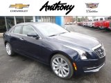 2017 Dark Adriatic Blue Metallic Cadillac ATS Luxury AWD #119355265