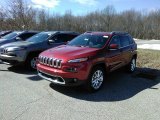 2017 Deep Cherry Red Crystal Pearl Jeep Cherokee Limited 4x4 #119385024