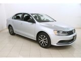 2016 Reflex Silver Metallic Volkswagen Jetta SE #119385017